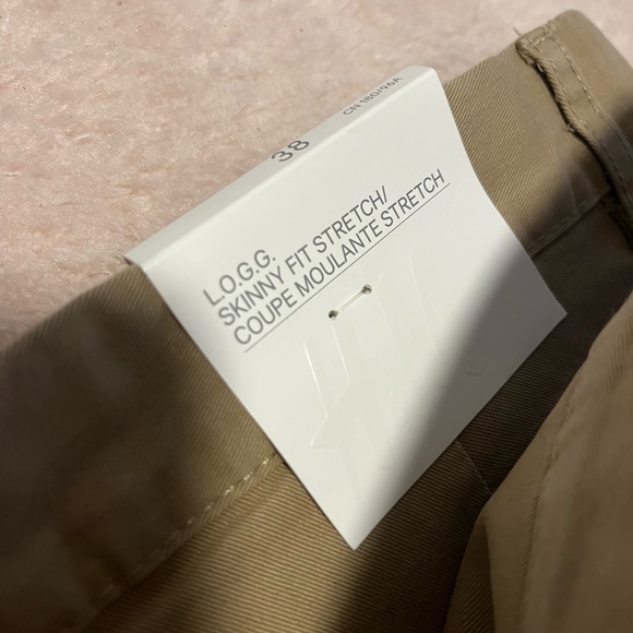 NWT Mens H&M tan khaki pants size 38 - Picture 4 of 4